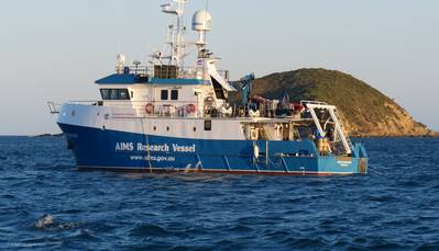 The new research vessel will replace the R/V Cape Ferguson (pictured), which joined AIMS’ research fleet in 2000. (File photo: Marie Roman / AIMS)