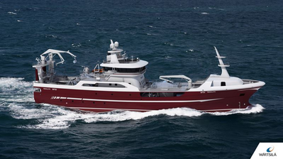 The new Wärtsilä designed ‘Resolute’ will represent the state-of-the-art in fishing vessel efficiency. (Photo:Wärtsilä )