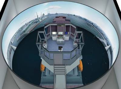 The new Wärtsilä simulator will provide realistic training for pilots at the Le Havre pilot station. Copyright: Wärtsilä.