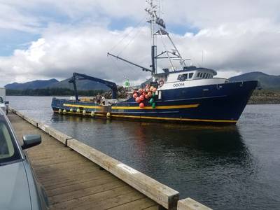 The Nordic Lady all back together and ready for sea trials. (Photo: 
 Southeast Diesel)