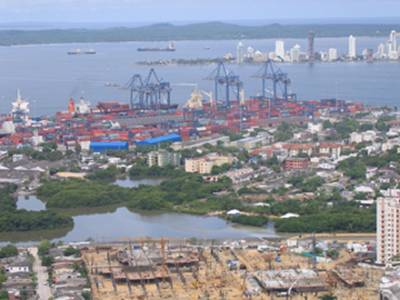 The Port of Cartagena (Photo courtesy of the U.S. Trade and Development Agency)