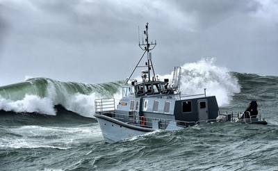 The Royal Navy’s new hydrographic survey vessel HMS Magpie (Photo: Royal Navy)