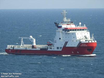 The sanctions were imposed on ship Ostap Sheremeta, shipowner JSC Nobility and construction company Konstanta -  Image Credit: Peter aus Holtenau