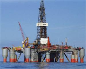 The semi submersible drilling rig Deepsea Trym is owned by Songa Offshore ASA and the operator is Odfjell Drilling. (Photo: Odfjell Drilling/www.statoilhydro.com)
