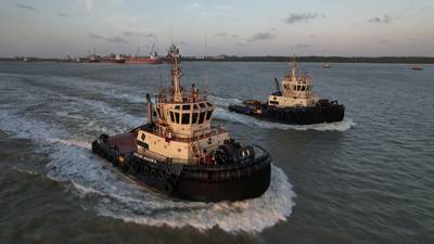 The Svitzer Joaquim R and the Svitzer Denise (c) Svitzer.