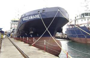 The Turkish shipbuilder Çiçek Shipyard has delivered to Italian owners the second of four 3,100 dwt chemical tankers that it is building.  Named Brezzamare, she is expected to be employed in the bunker trades. (Photo courtesy Dunelm Public Relations)