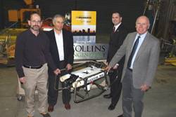 Thomas Collins, UW Staffe and donated ROV.