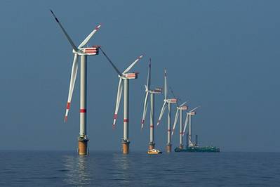Thornton Bank wind farm: Photo credit ABB