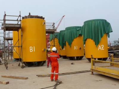 Trelleborg's leg mating units supplied for China floatover project