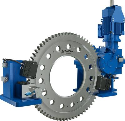 Twiflex will launch its new TLB (Turning, Locking and Braking) system at WorkBoat International (Booth #116). (Image: Twiflex)