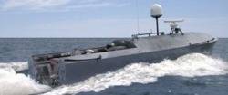 Unmanned CUSV Patrol Boat: Photo credit Textron Systems