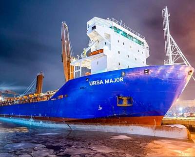 Ursa Major cargo ship (Credit: Oboronlogistika)