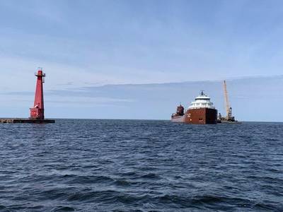 U.S. Coast Guard photo by members from ANT Muskegon