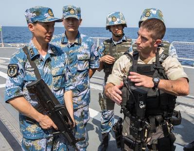 US & PLAN sailors: Photo credit USN