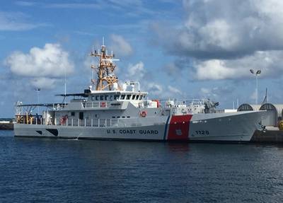 USCGC Jacob Poroo in Key West, Fla. (Photo: Bollinger Shipyards)