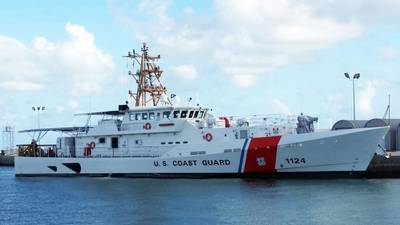 USCGC Oliver Berry in Key West, Fla. (Photo: Bollinger Shipyards)