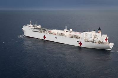 USNS Comfort (T-AH 20) (File photo: Ernest R. Scott / U.S. Navy)