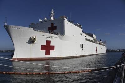 USNS Mercy (U.S. Navy photo by Tim Heaps)