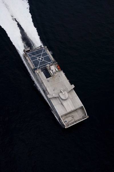 USNS Millinocket: Photo courtesy of Austal 