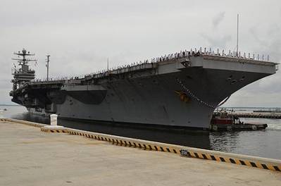 USS Abraham Lincoln: Photo credit US Navy