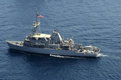 USS Ardent (MCM 12) (U.S. Navy photo by Cassandra Thompson)