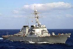 USS Arleigh Burke: Photo credit USN