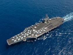 USS Carl Vinson: Photo credit USN