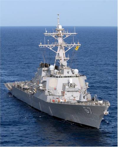 USS Cole (DDG 67) (U.S. Navy photo by Christopher L. Clark)