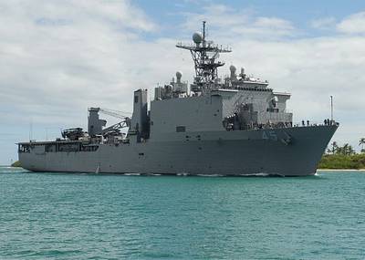 USS Comstock: Photo credit USN