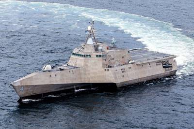 USS Coronado: Photo credit USN