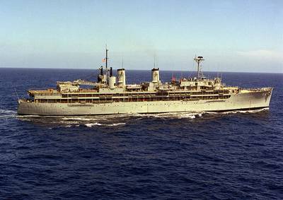  USS Dixie (AD-14). U.S. Navy photo