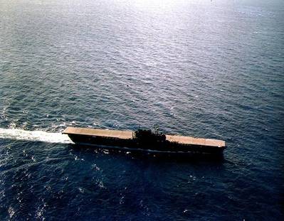 USS Enterprise (CV-6) (Official U.S. Navy Photograph)