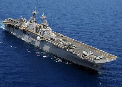 USS Essex: Photo source USN