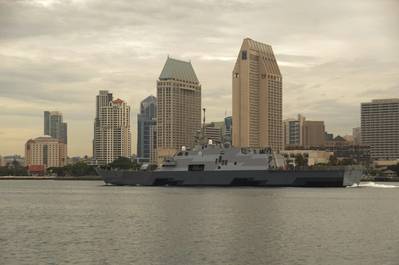 USS Fort Worth (LCS 3). U.S. Navy photo by Senior Chief Mass Communication Specialist Donnie W. Ryan