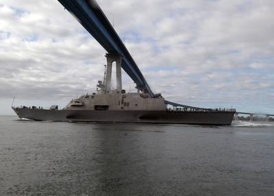 USS Fort Worth: Photo credit USN