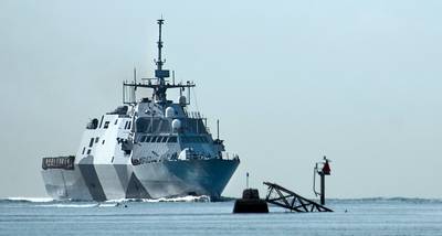 USS Freedom Entering Pearl Harbor