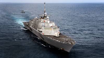 USS Freedom: Photo credit USN