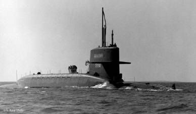 USS George Washington (SSBN-598) (U.S. Navy photo)