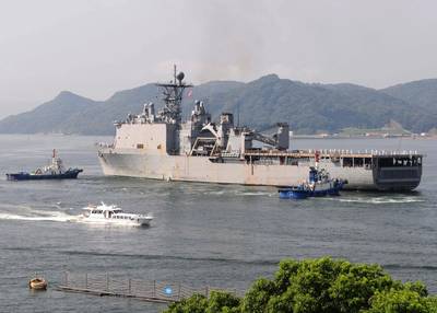 USS Germantown: Photo USN