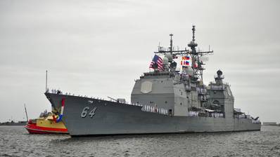USS Gettysburg (CG 64) (Photo: BAE Systems)