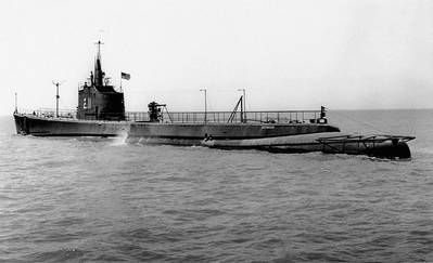 USS Gudgeon (U.S. Navy photo)