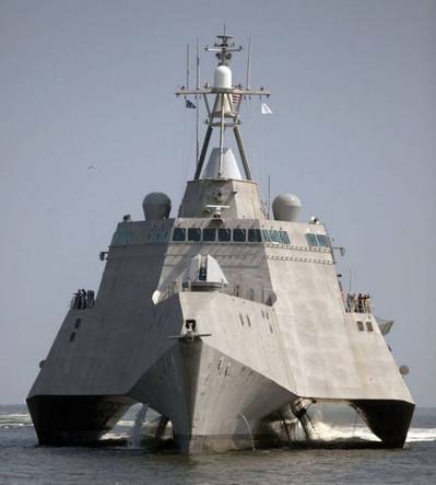 USS Independence: Photo courtesy of Austal 