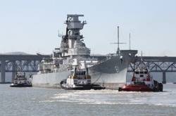 USS Iowa: Photo credit Naval Historical Foundation