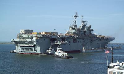 USS Makin Island: Photo credit USN