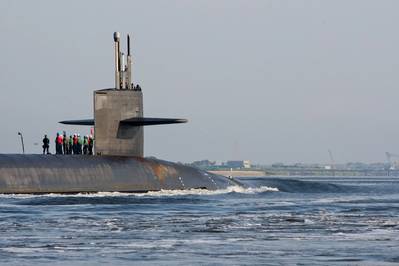 USS Rhode Island (SSBN 740). (U.S. Navy photo by Rex Nelson)