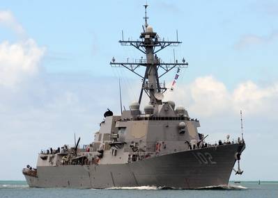 USS Sampson (U.S. Navy photo by Jon Dasbach)