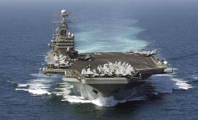 USS Theodore Roosevelt: Photo credit USN