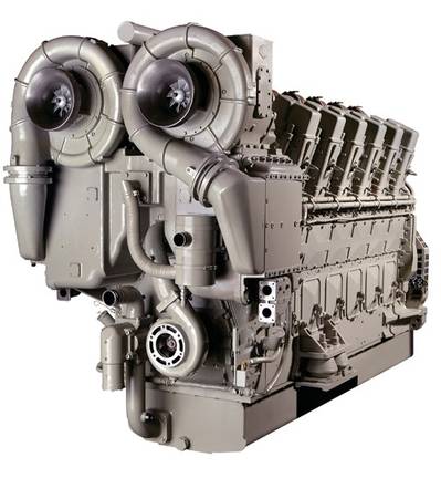 V250 marine engine: Image credit GE Marine