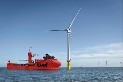 Esvagt’s latest windfarm Service Operations Vessels will be equipped with davits from Vestdavit that offer safe and comfortable boat launching and recovery even in the most challenging conditions (Photo: Havyard)