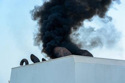 Valmet has piloted a first-of-a-kind combination of a scrubber and a wet electrostatic precipitator in a marine diesel engine together with VTT. By cutting particle and black carbon emissions by up to 99%, the solution would allow for a more sustainable operating environment for the shipping industry. Copyright Igor Groshev/AdobeStock